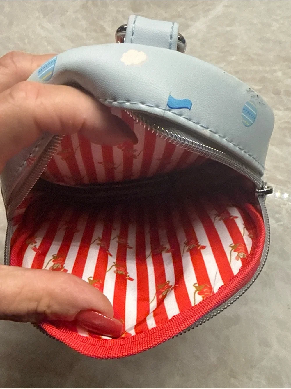 Loungefly Disney Dumbo Circus Tent Wristlet Belt Bag